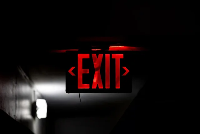 exit sign, light, exit light, emergency exit, evacuation, emergency, escape, safety, exit sign, exit sign, exit sign, exit sign, emergency exit, emergency exit, emergency exit, emergency, emergency, emergency, emergency, emergency. Escape room markets differ mainly in safety rules and customer demand