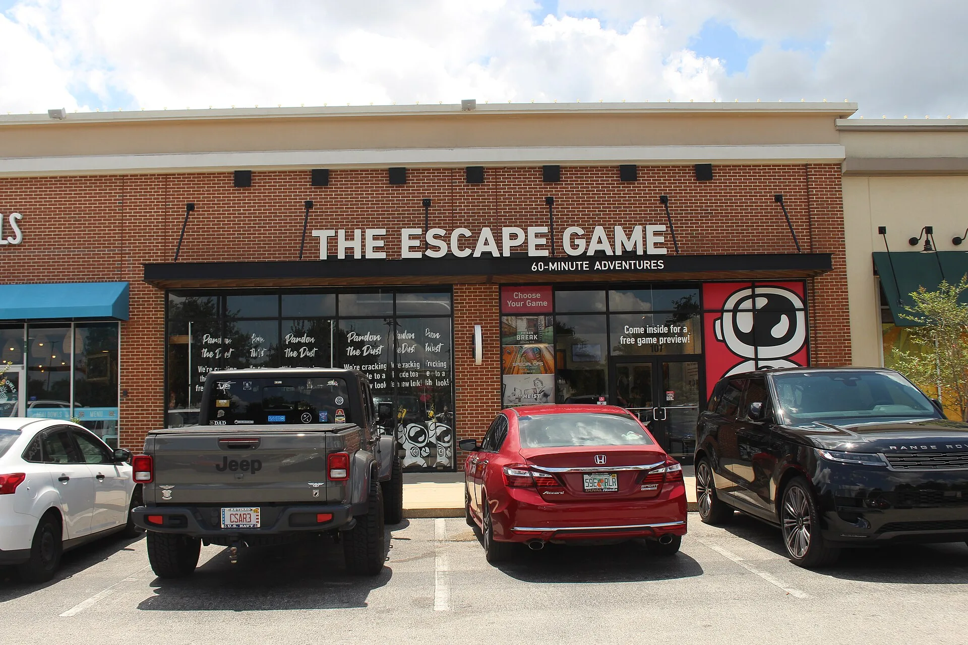 The Escape Game, 4720 Town Crossing Dr Suite 107, St Johns Town Center, Jacksonville, Duval County, Florida 32246. A closer look at escape room lease costs