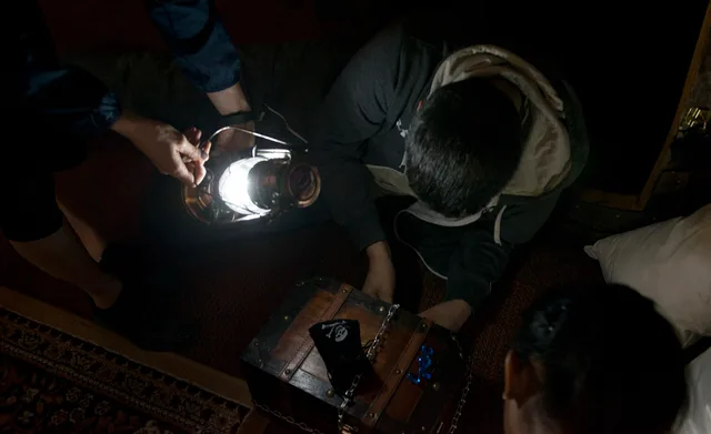 Participants of the 86th Force Support Squadron Vogelweh Community Center’s Port Royal Mystery Escape Room attempt to unlock a chest June 21, 2016, at Vogelweh Military Complex, Germany. The escape room is a pirate-themed event where participants have one hour to solve riddles and puzzles to get out. The forces shaping escape room demand in 2027