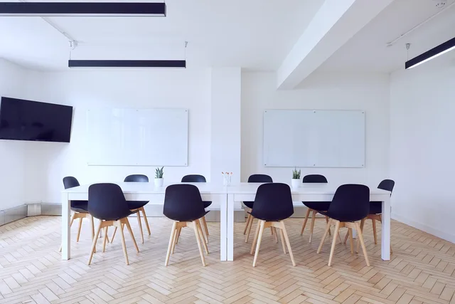 chairs, conference room, contemporary, empty, indoors, interior design, room, table, whiteboards, boardroom, furniture, interior decoration, conference room, conference room, conference room, interior design, interior design, room, room, room, room, room, table, table, boardroom, furniture, furniture. What SBA loans and counselling cover for a Florida escape room